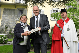 La remise du projet de nouvelle Constitution au Conseil d'Etat le 17 mai 2023